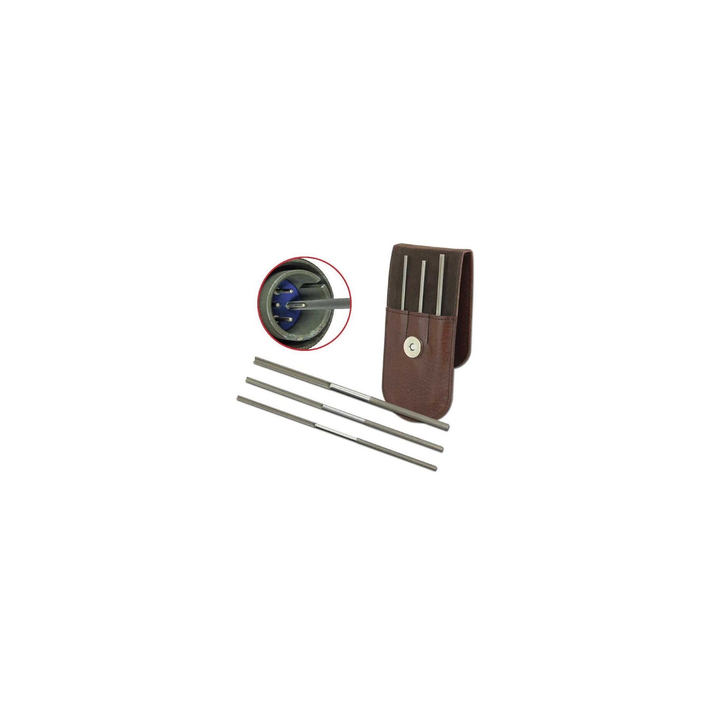 3-PC. Micro Male Electrical Pin Cleaner Set