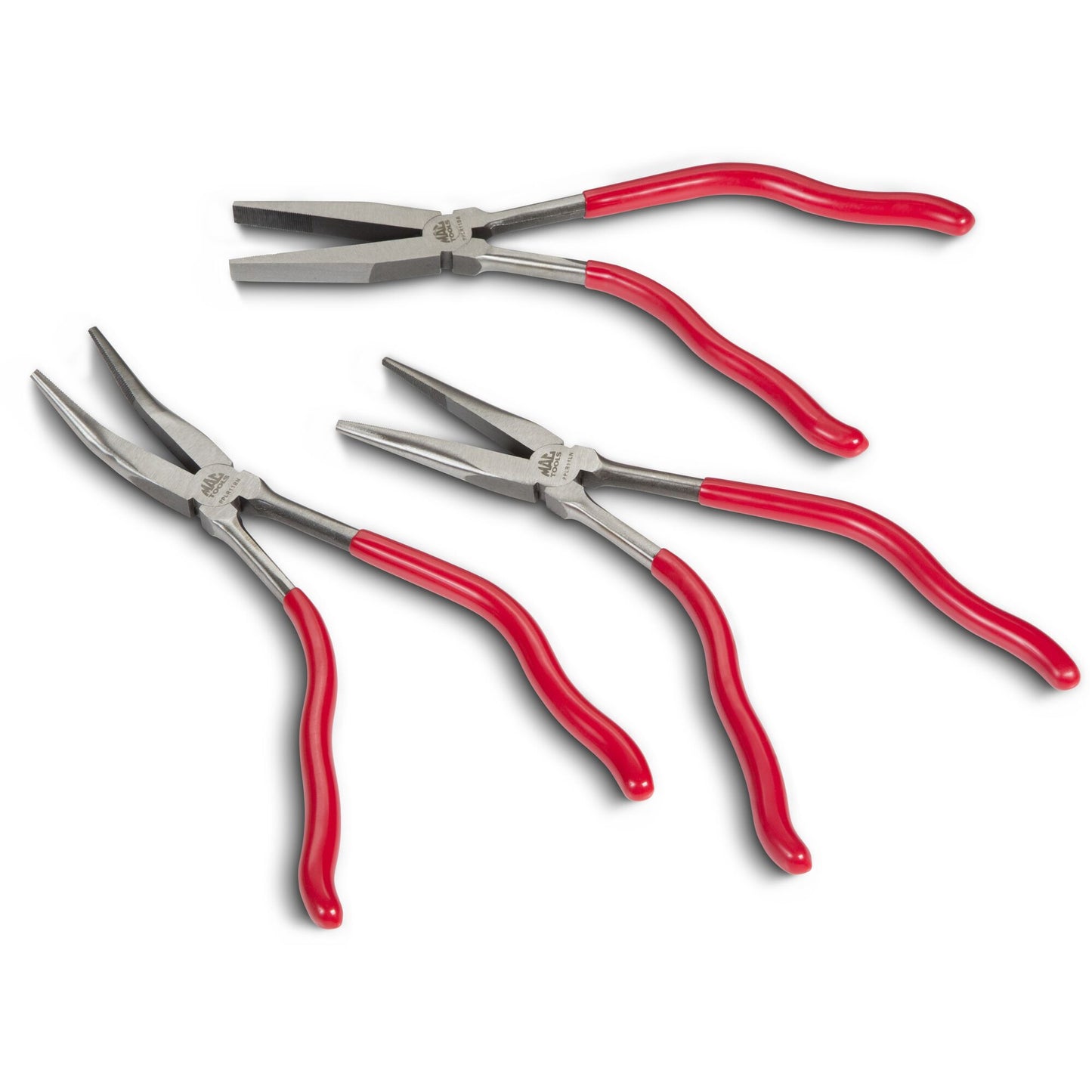 3-PC. Pistol-Grip 11" Long-Reach Pliers Set