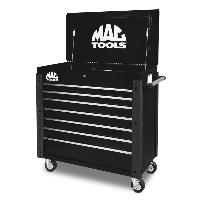 7 Drawer Utility Cart Galaxy Black UC4222DTF BK Mac Tools