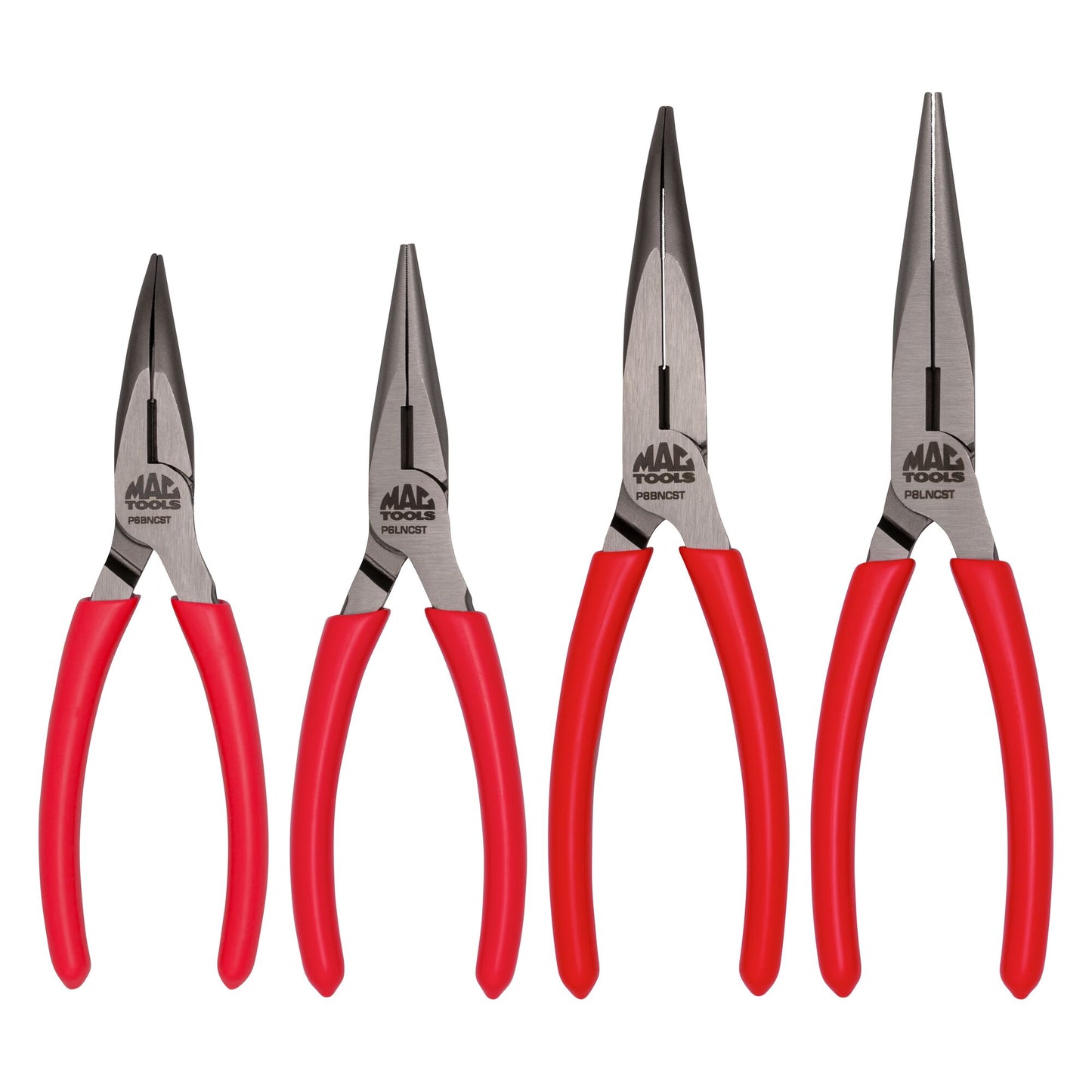 4-PC. Long Nose C.S.T. Pliers Set