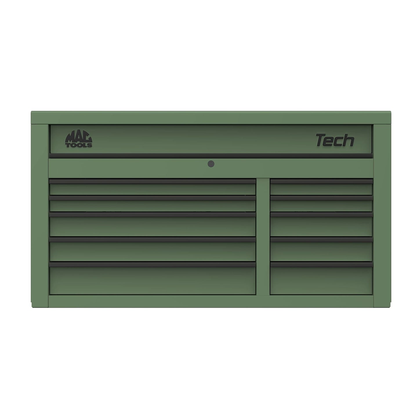 Tech™ Series 10-Drawer Top Chest - Olive Green