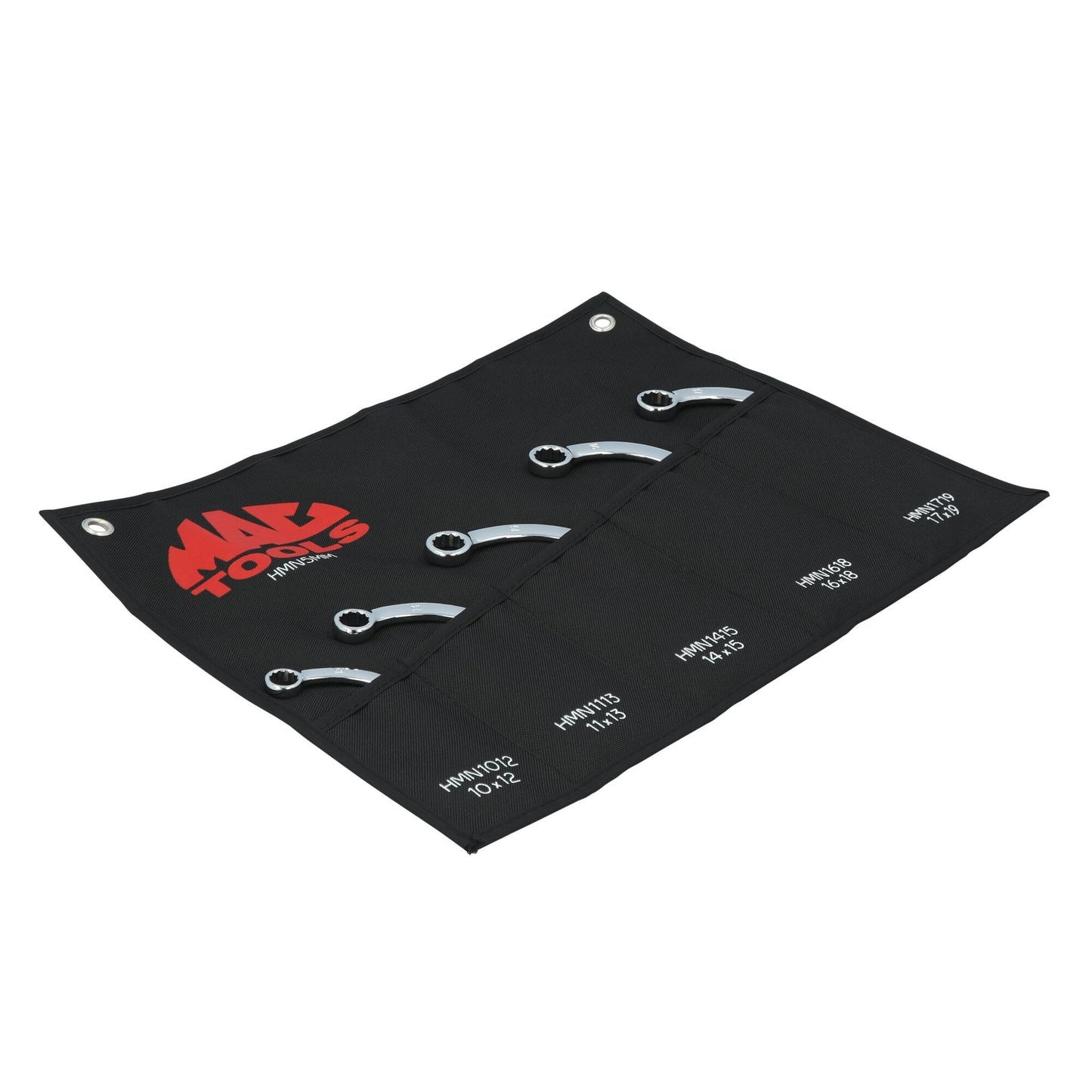 5-PC. Metric Half-Moon Wrench Set - 12-PT.