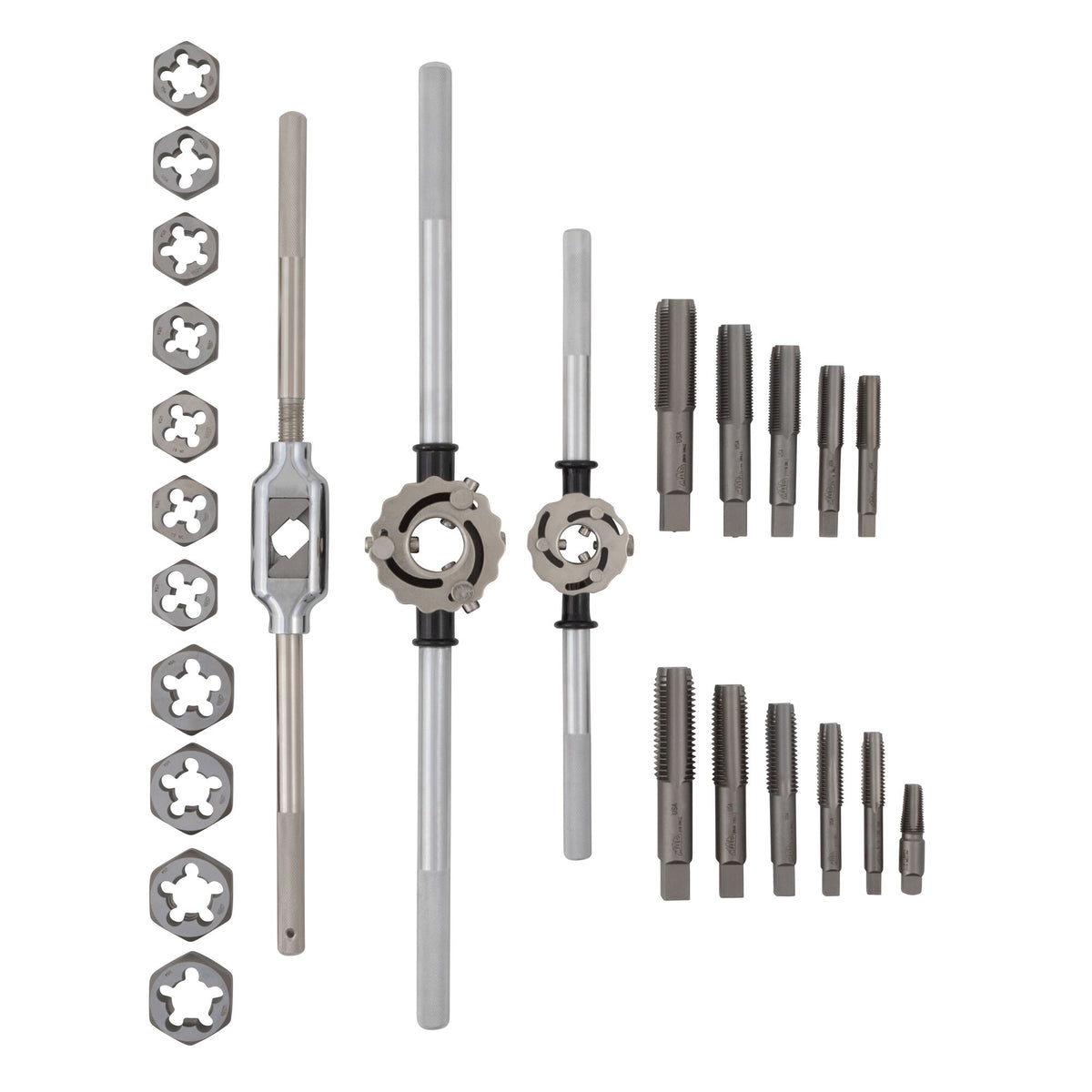 25-PC. Metric Tap and Hex Die Set