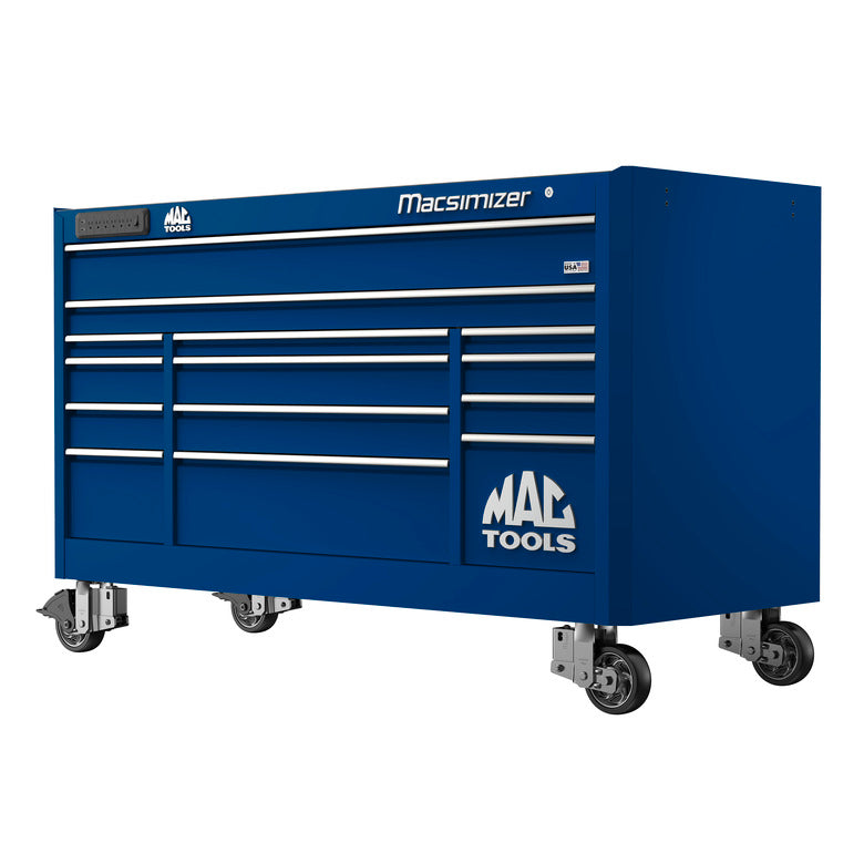 Macsimizer® 14-Drawer Workstation - Sapphire Blue - M7530P-BL