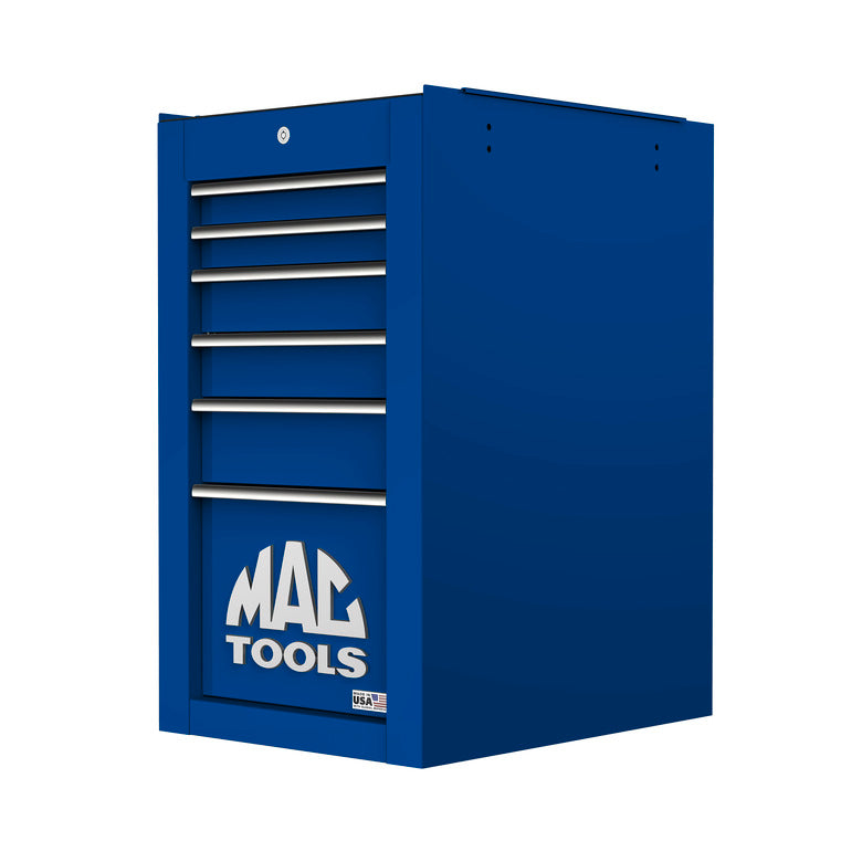 MAXIM 7 Drawer Green Side Cabinet Toolbox 425mm x 460mm x 845mm
