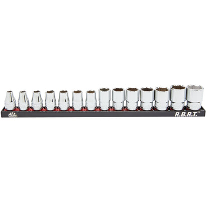 14-PC. 3/8" Drive Standard Metric R.B.R.T.™ Socket Set