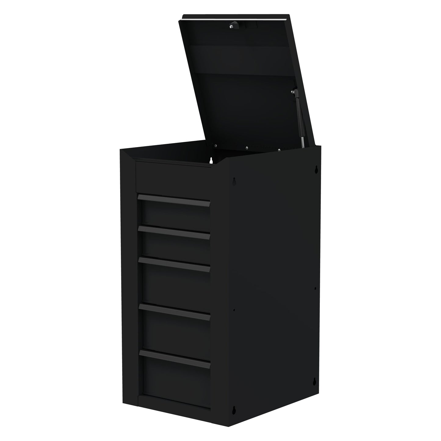 5-Drawer Side Box for UC3720 (MB199) Carts - Flat Black