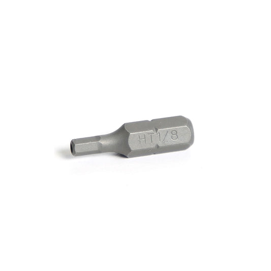 1/4" Hex Drive Tamper-Resistant Hex Bit 1" - 1/8"