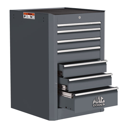 Macsimizer® 7-Drawer Side Box - Carbon Gray