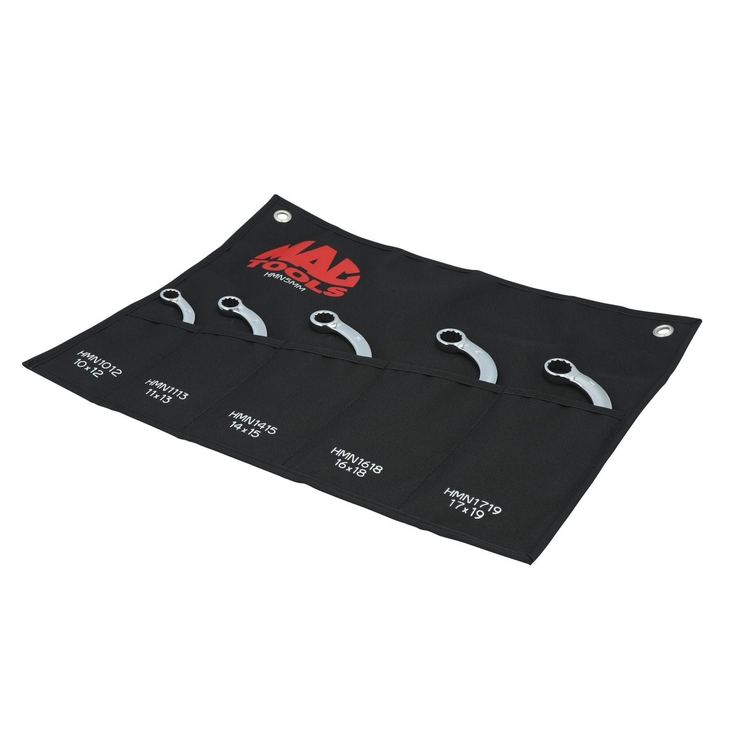 5-PC. Metric Half-Moon Wrench Set - 12-PT.