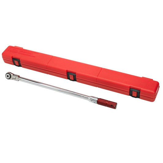 1/2" Drive Flex Round-Head Micro-Adjustable Torque Wrench 30-250 ft-lbs.