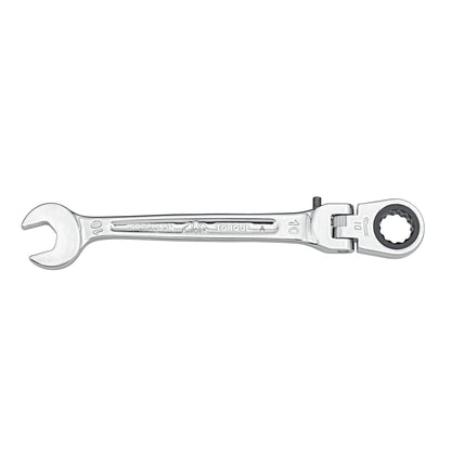 Locking Flexible-Head Ratcheting Wrench 10mm - 12-PT.