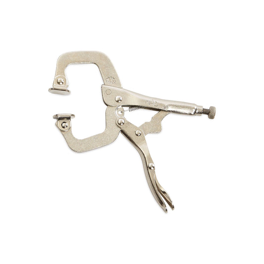 Long Reach Locking C-Clamps with Swivel Pad