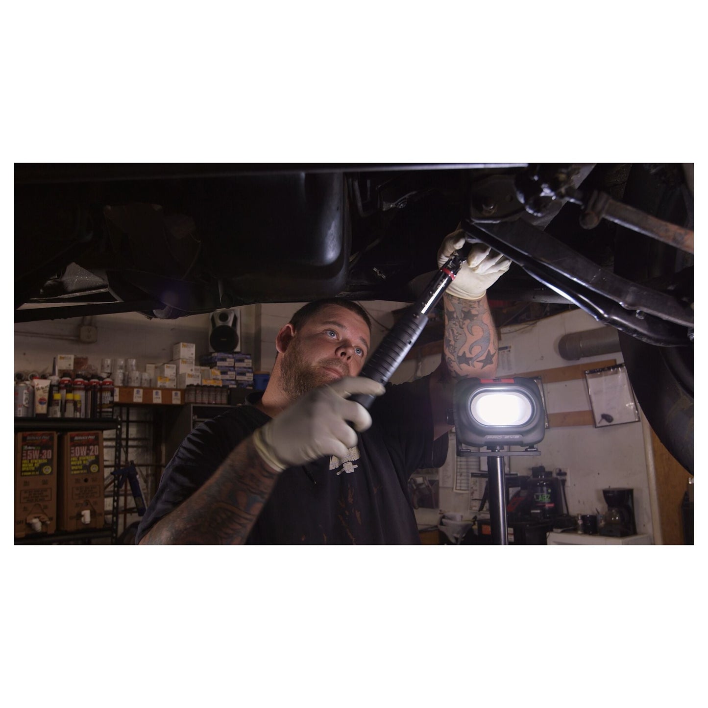 Pro Eye™ 1500-Lumen Rechargeable/Corded COB LED Area Light