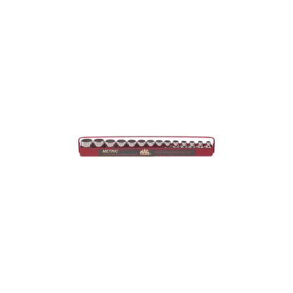 Socket Set, Standard Metric in Metal Tray 3/8" Drive - 14-PC.