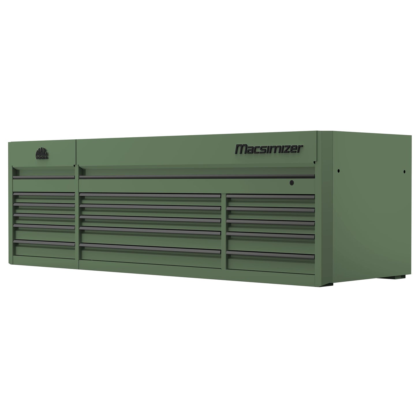Macsimizer® 15-Drawer Top Chest - Olive Green