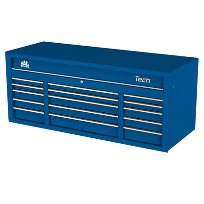 Tech™ Series 15-Drawer Top Chest - Sapphire Blue