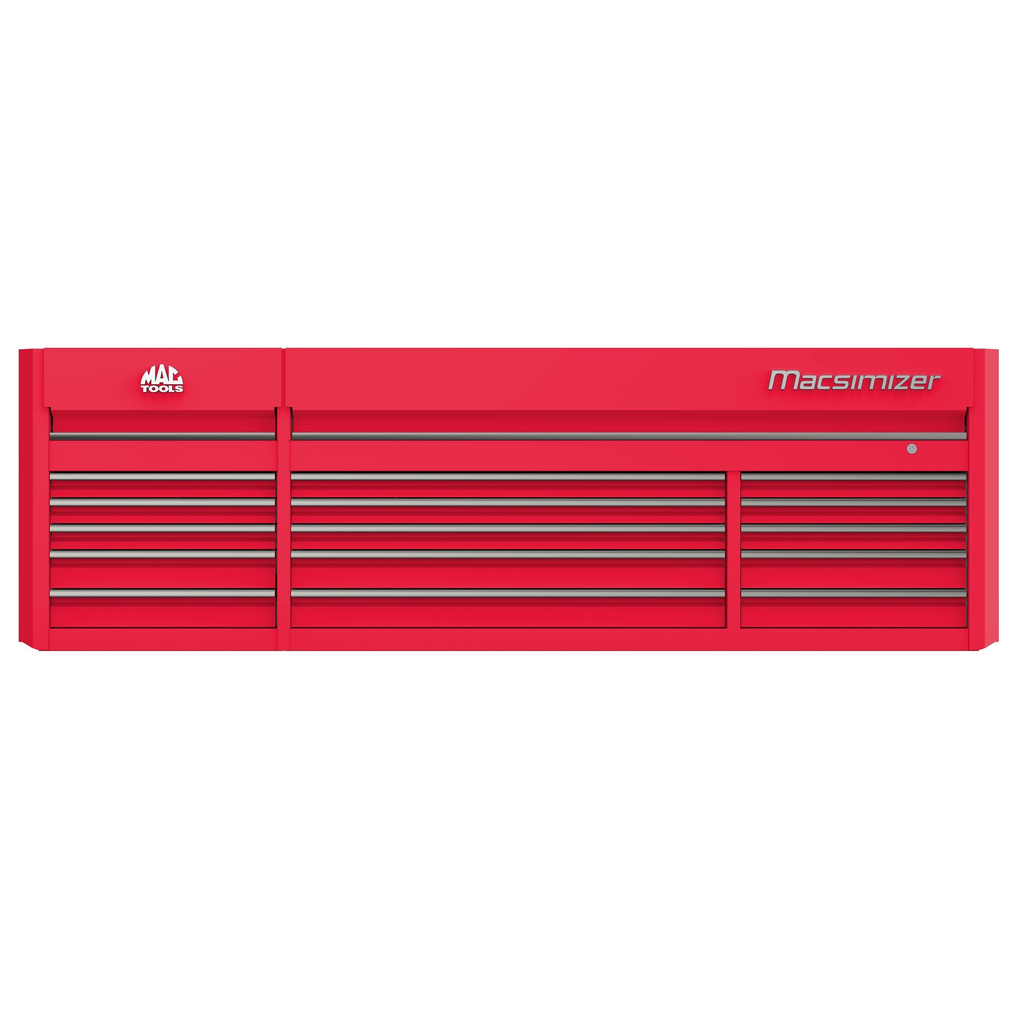 Macsimizer® 15-Drawer Top Chest - Firebrick Red