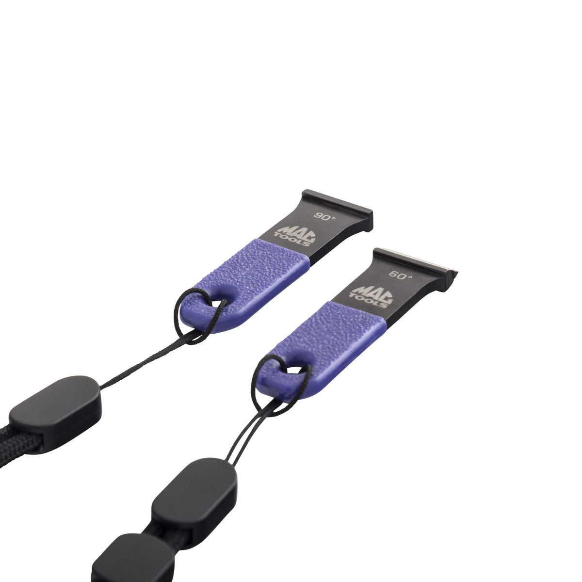 2pc Mini Carbide Scraper Set - Purple