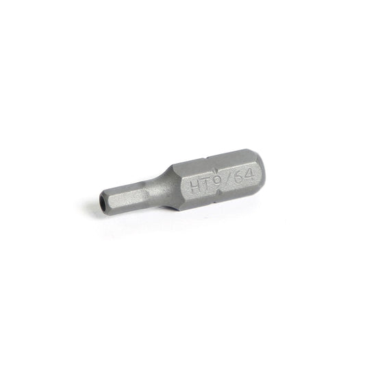 1/4" Hex Drive Tamper-Resistant Hex Bit 1" - 9/64"