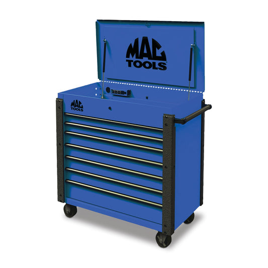 7-Drawer Utility Cart - Sapphire Blue