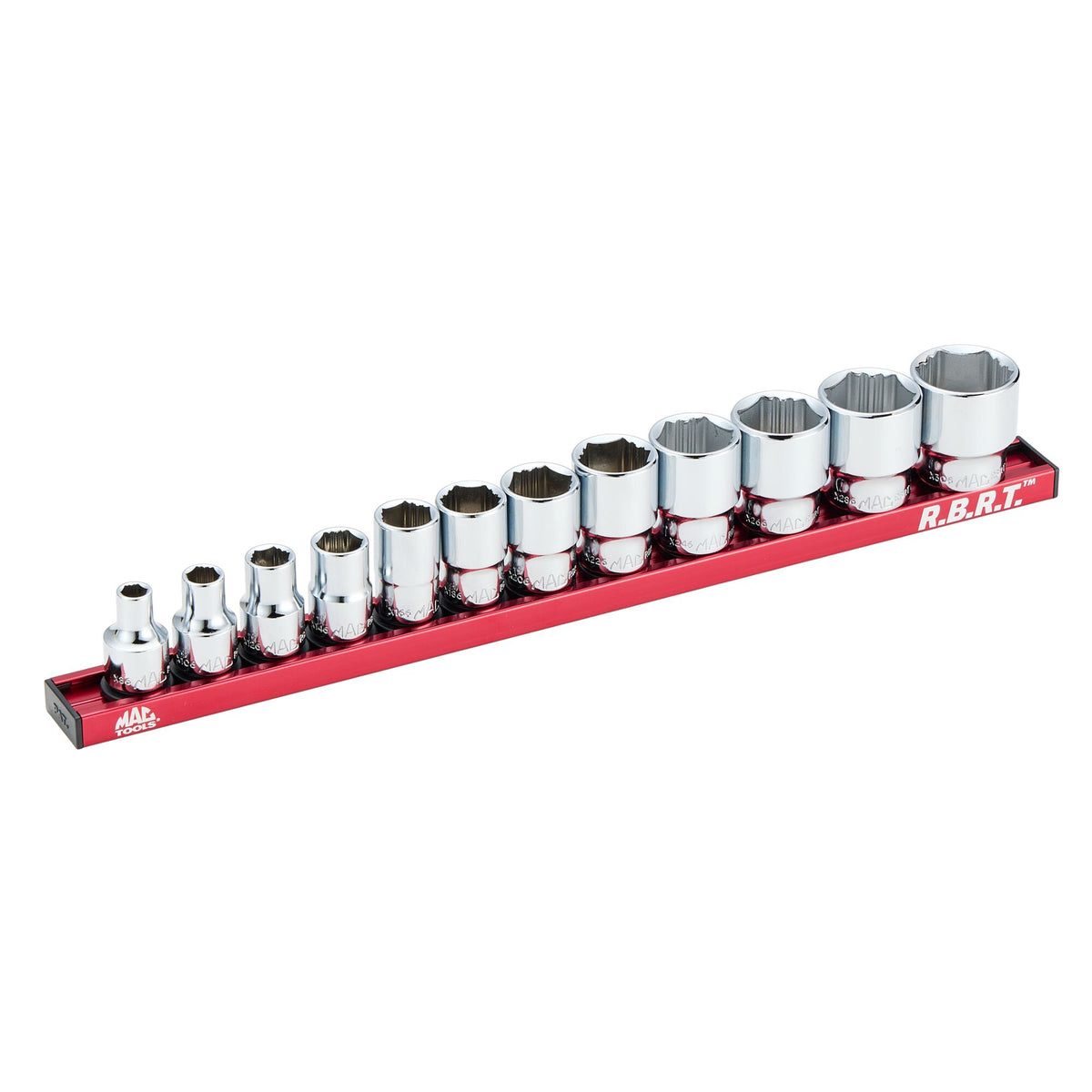 12-PC. 3/8" Drive Standard SAE R.B.R.T.™ Socket Set