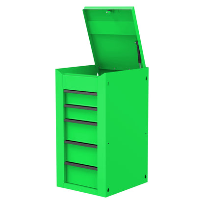 5-Drawer Side Box for UC3720 (MB199) Carts - Lime Green