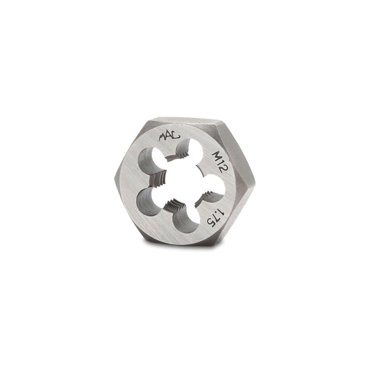 Metric Hexagonal Die M12-1.75 - 1" Shank