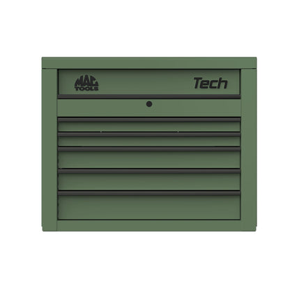 Tech™ Series 5-Drawer Top Chest - Olive Green