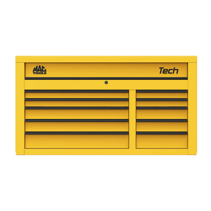 Tech™ Series 10-Drawer Top Chest - Sunburst Yellow