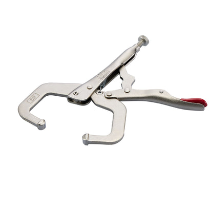 6" C-Clamp Trigger Release Locking Pliers - Red