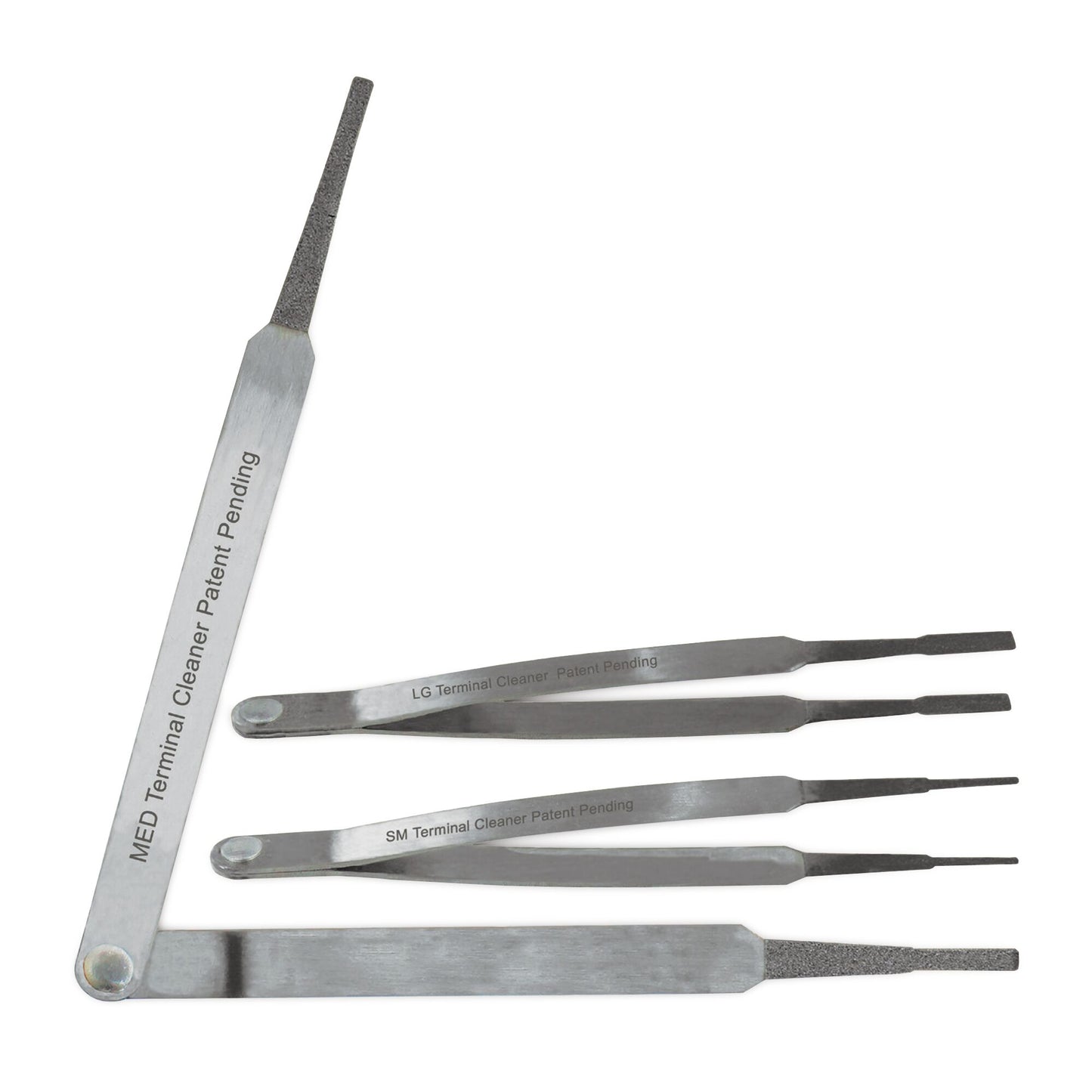 3-PC. Diamond-Tip Electrical Terminal Cleaner Set