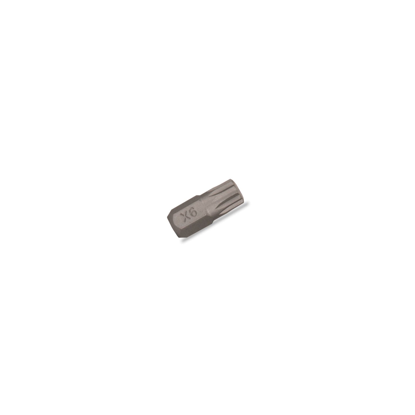 1/4" Hex Drive Stubby Triple Square Bit - 6mm