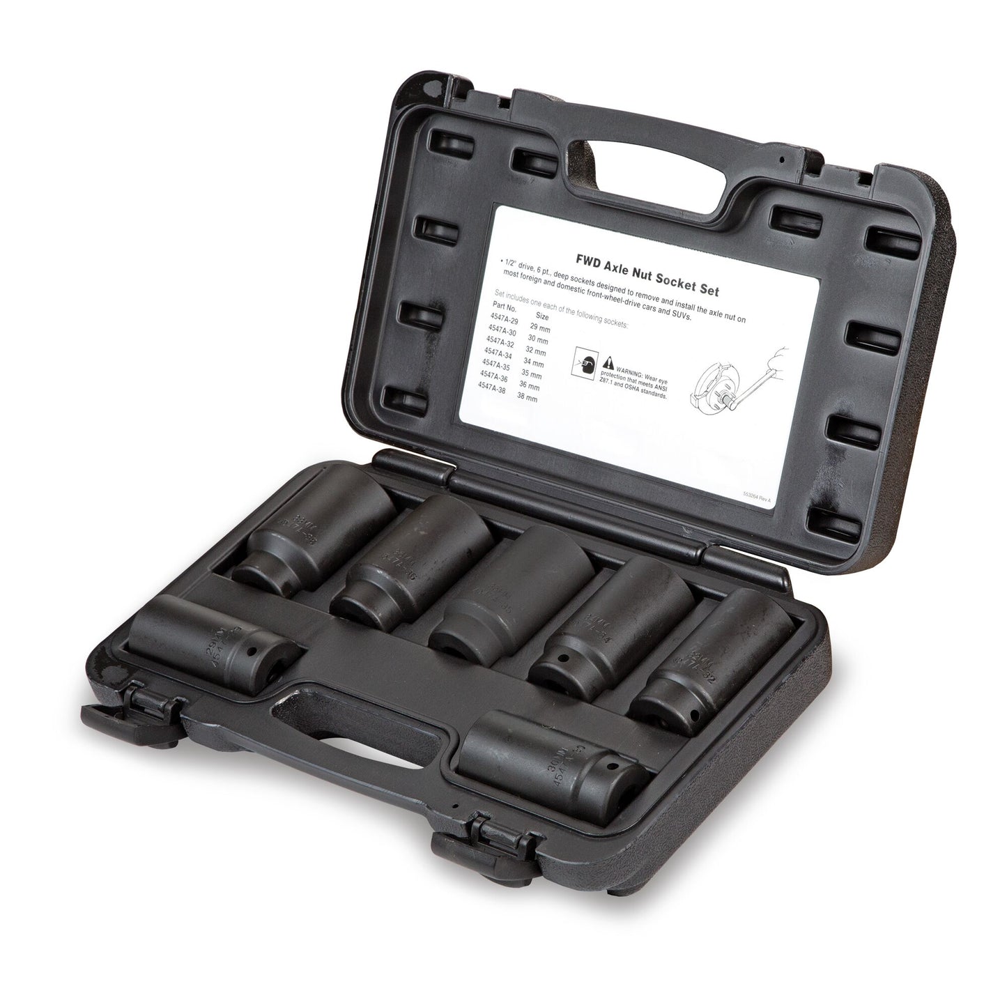 Socket Set, FWD Axle Nut - 7-PC.