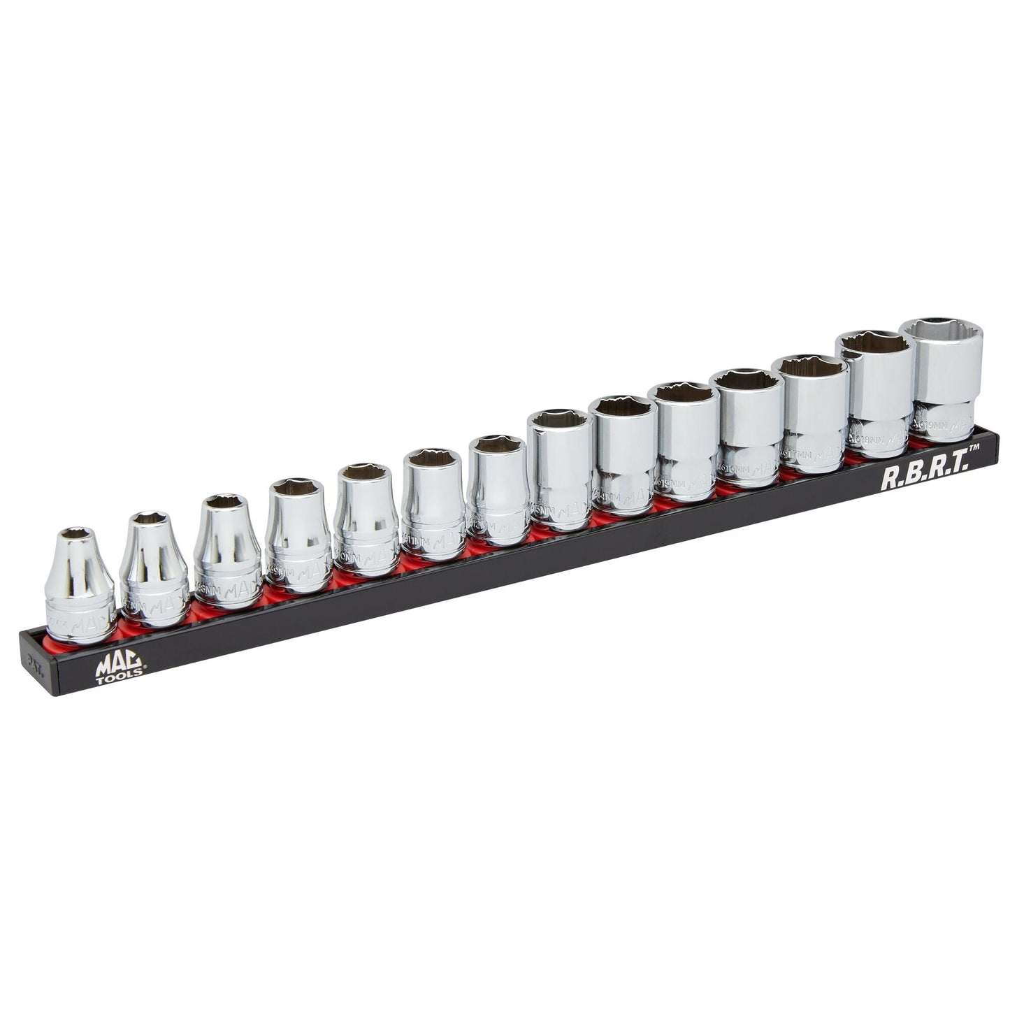 14-PC. 3/8" Drive Standard Metric R.B.R.T.™ Socket Set