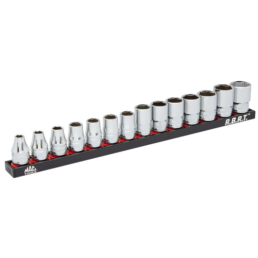 14-PC. 3/8" Drive Standard Metric R.B.R.T.™ Socket Set
