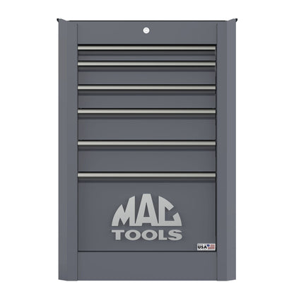 Macsimizer® 6-Drawer Side Box with PowerTech™ Drawer - Carbon Gray