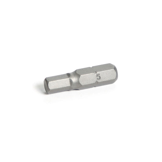 1/4" Hex Drive Hex Bit 1"- 5mm