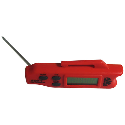 Digital Pocket Thermometer with Foldable Probe