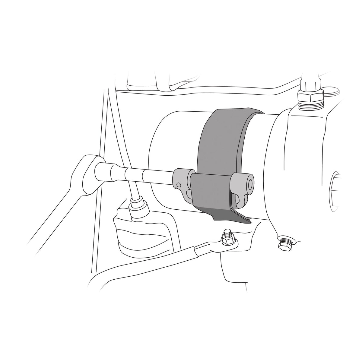Heavy-Duty Strap Wrench 6-1/2"