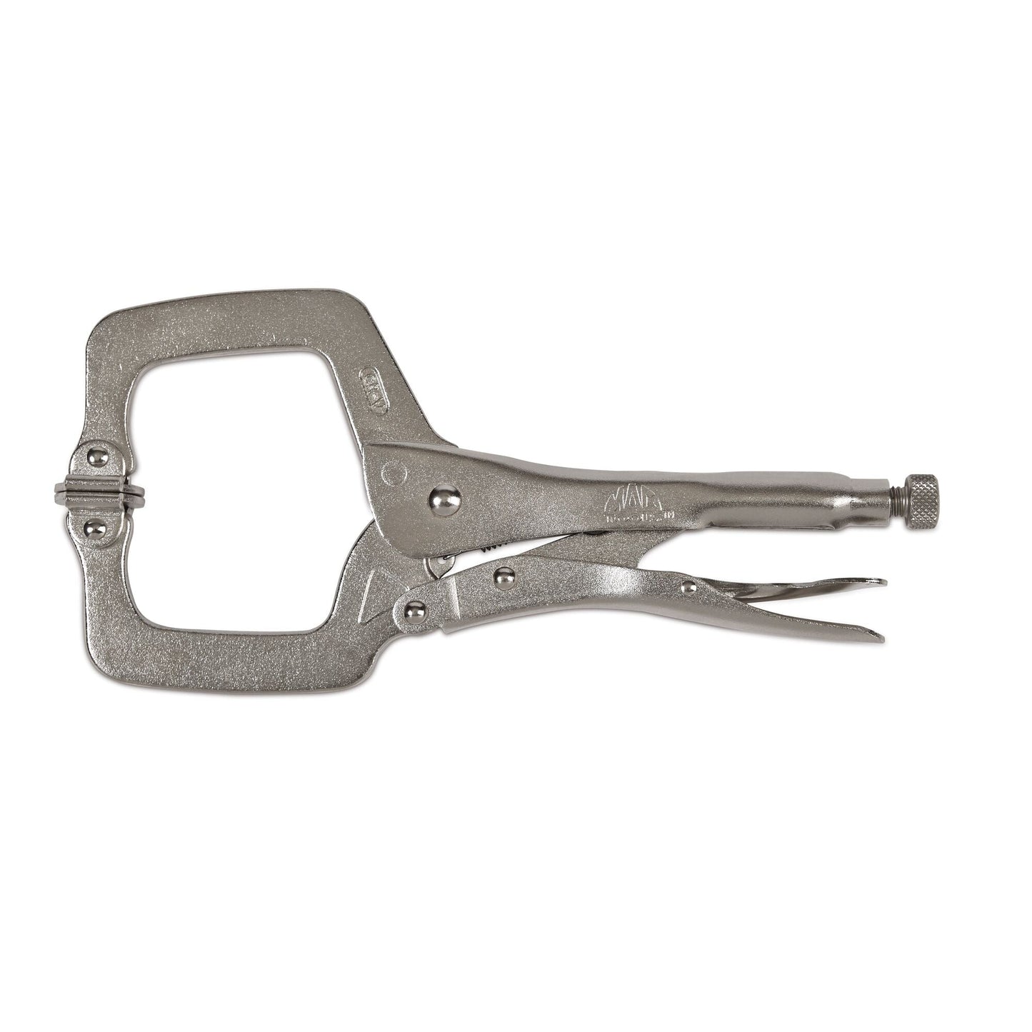 Locking C-Clamp with Swivel Pad 11"