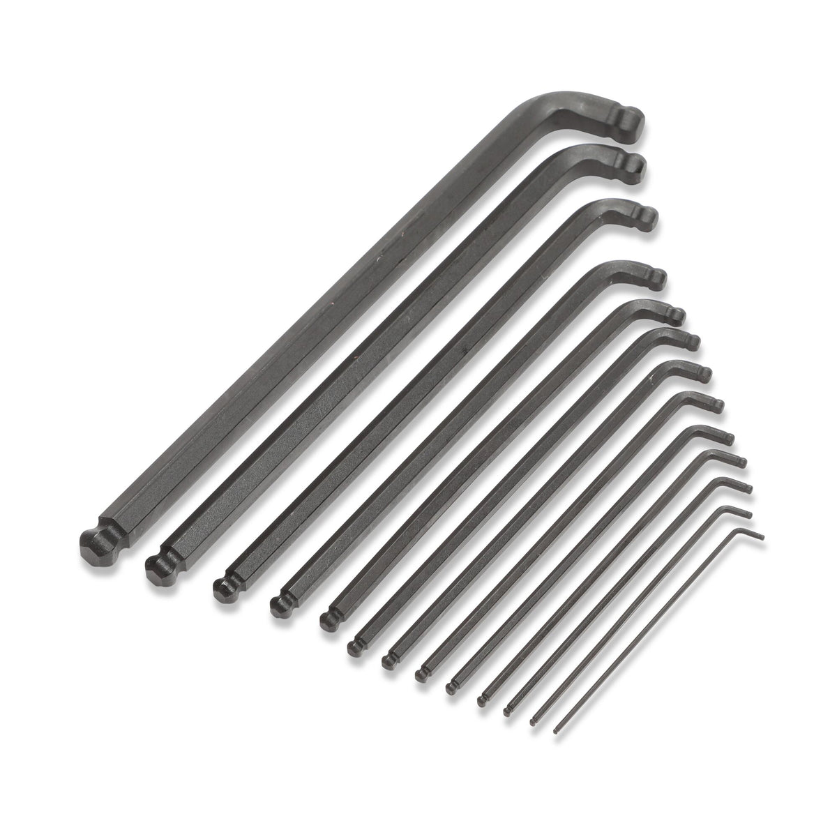 13-PC. SAE Stubby Double-Ball Hex L-Key Set