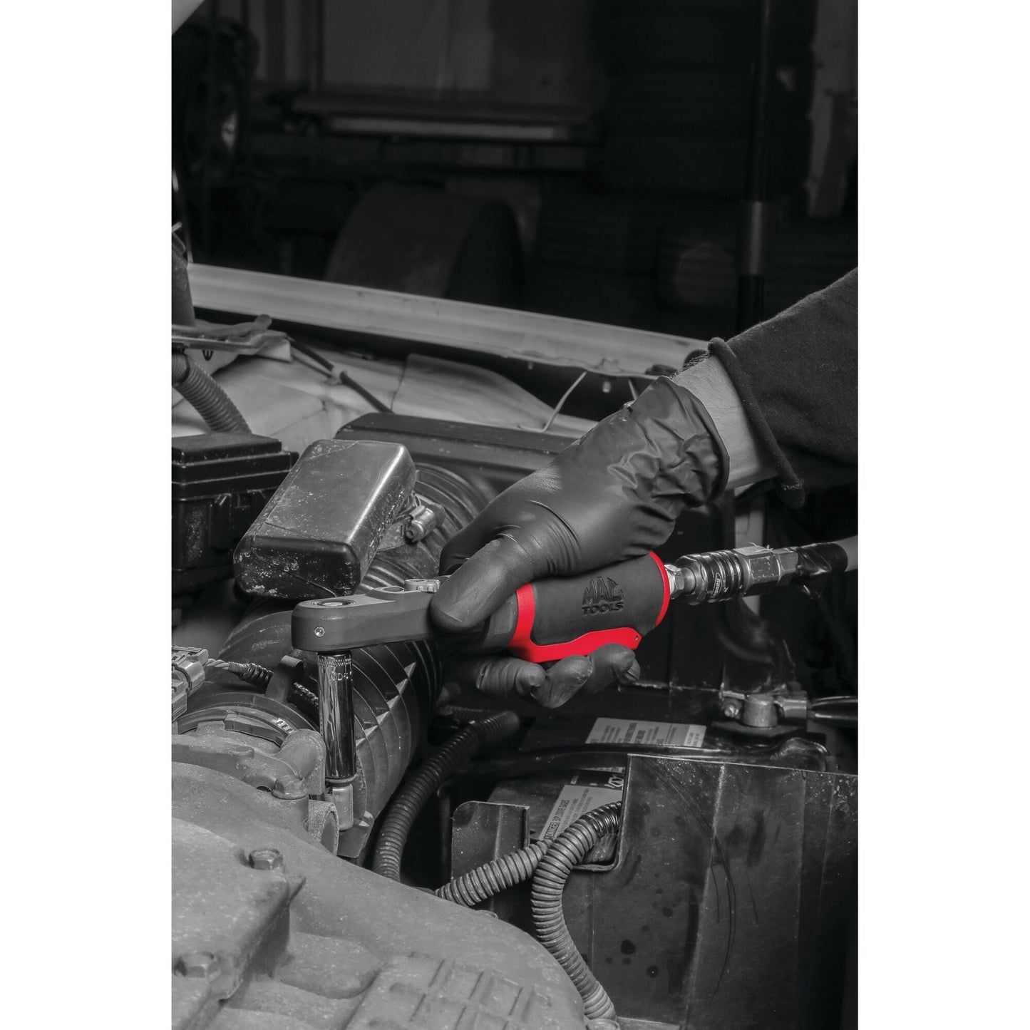 1/4" and 3/8" Compact Air Ratchet