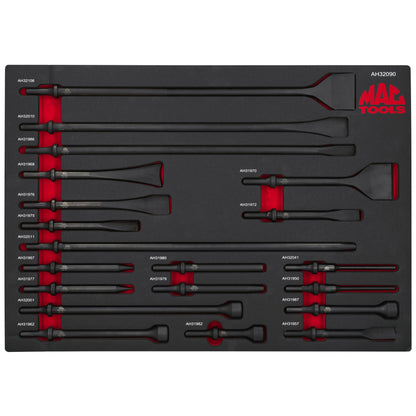 20-PC. Master Pneumatic Bit Set
