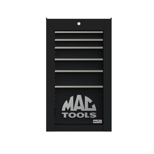 Tech™ Series 6-Drawer Side Cabinet with PowerTech™ Drawer - Flat Black