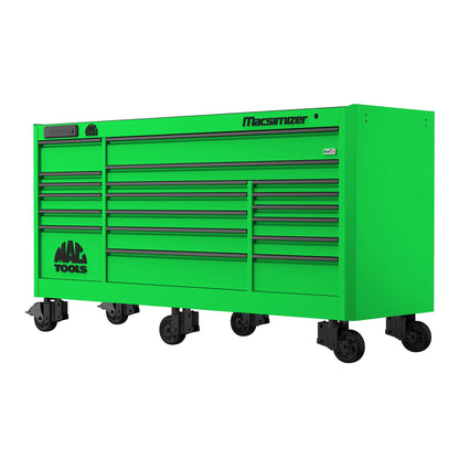 Macsimizer® 19-Drawer Workstation - Lime Green