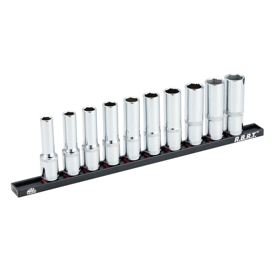 10-PC. 1/2" Drive Deep Metric R.B.R.T.™ Socket Set