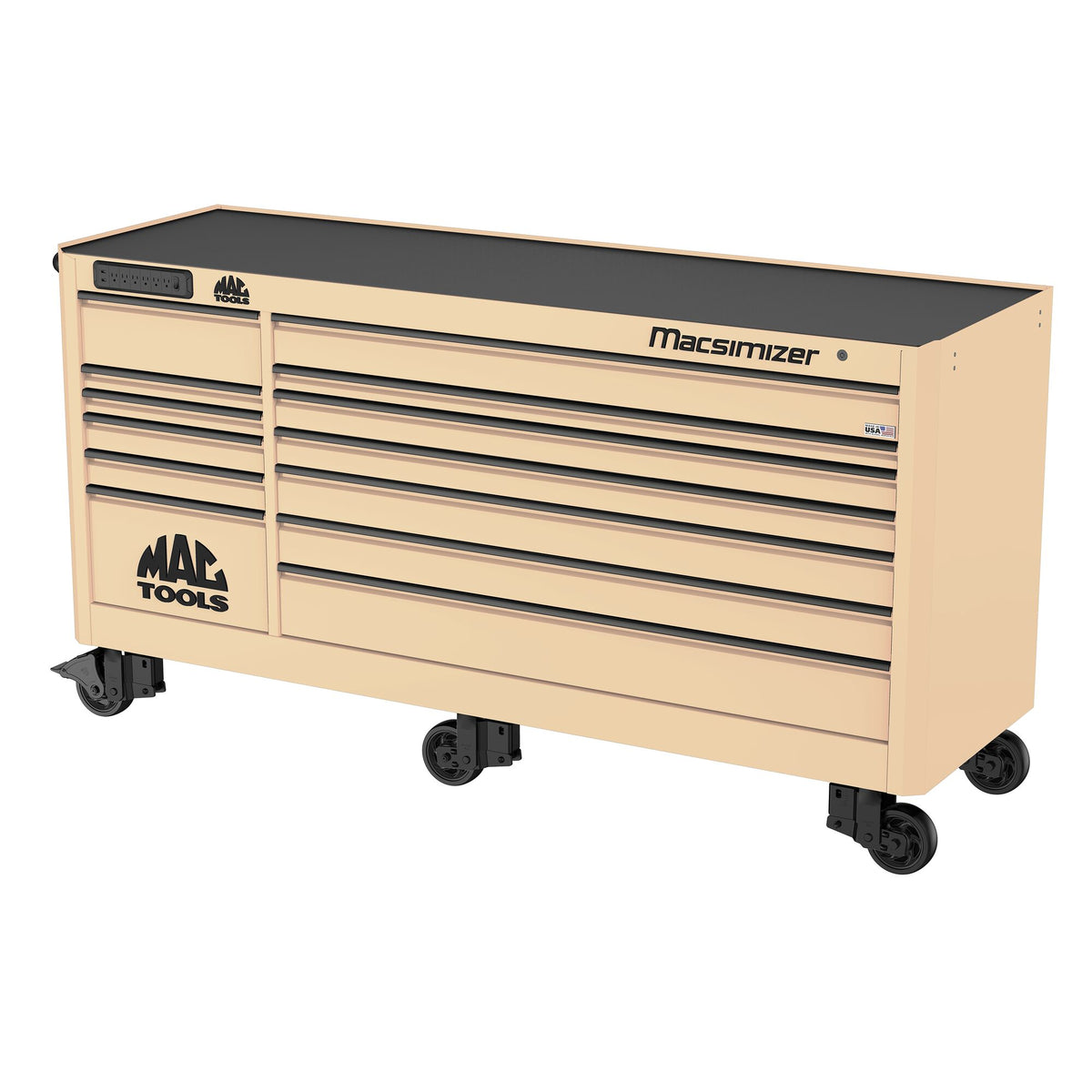 Macsimizer® 13-Drawer Workstation - Desert Tan