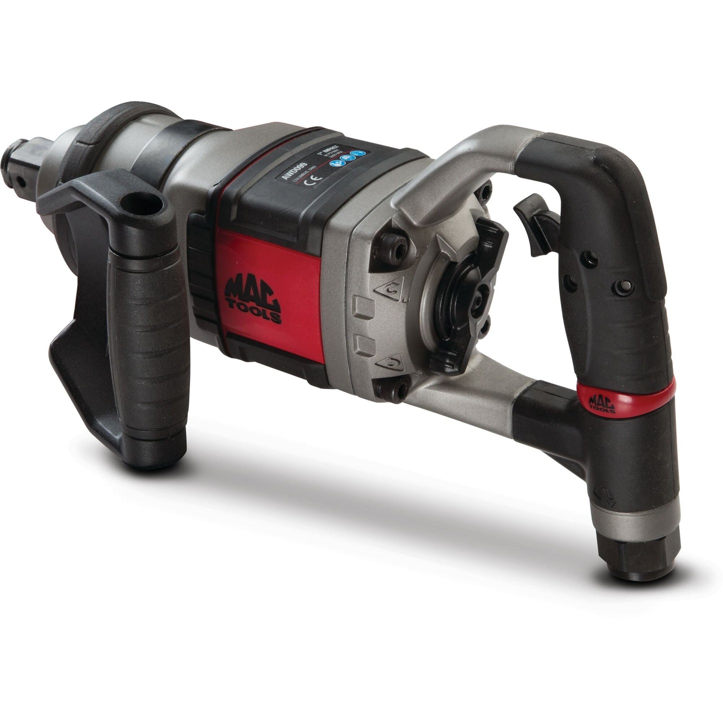 1" Drive D-Handle Air Impact Wrench w/Flush Anvil