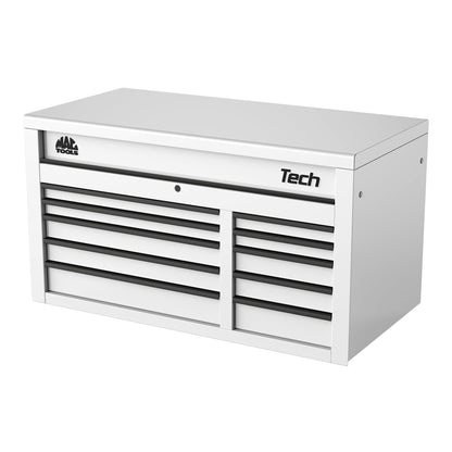 Tech™ Series 10-Drawer Top Chest - Titanium White